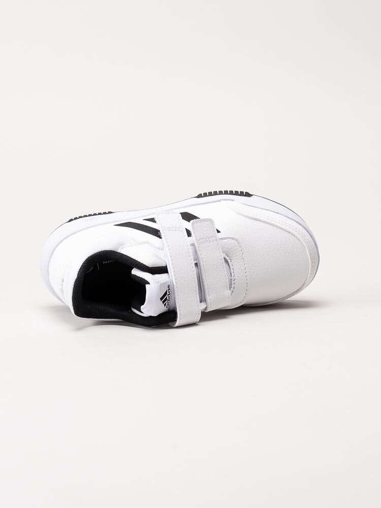 Adidas - Tensaur Sport 2.0 CF K - Vita sneakers i skinnimitation