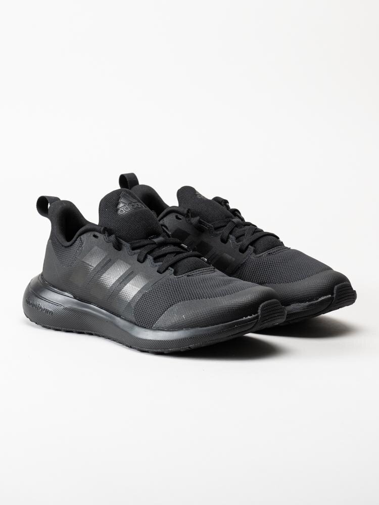 Adidas - FortaRun 2.0 K - Svarta sneakers i textil