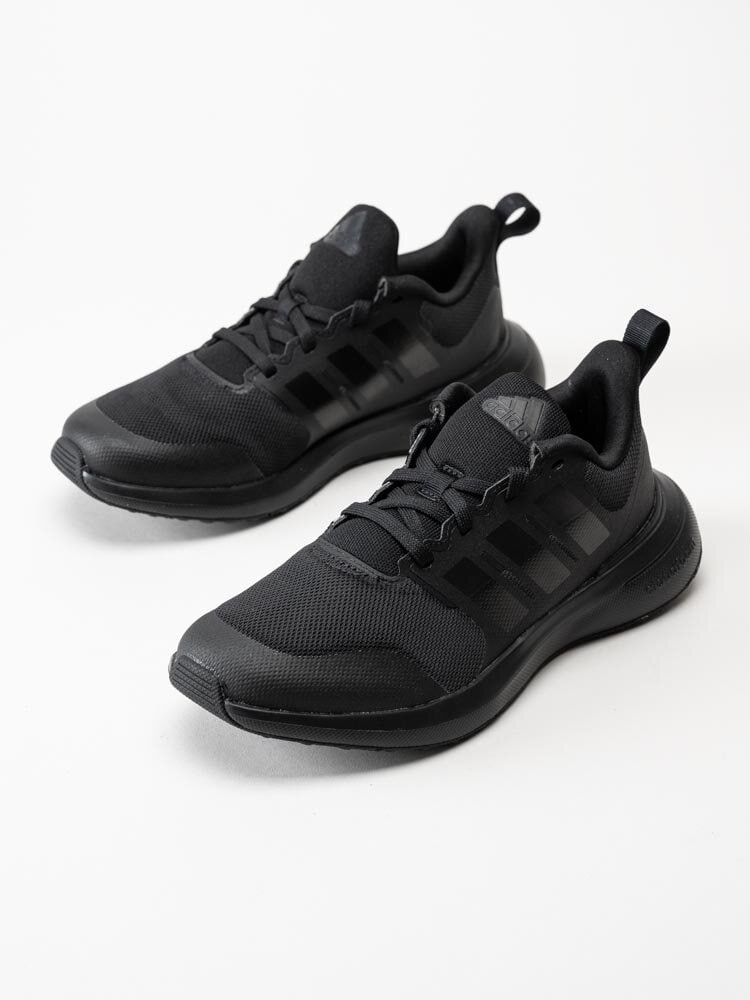 Adidas - FortaRun 2.0 K - Svarta sneakers i textil