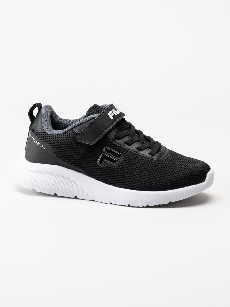 FILA - Spitfire V kids - Svarta sportiga sneakers i textil