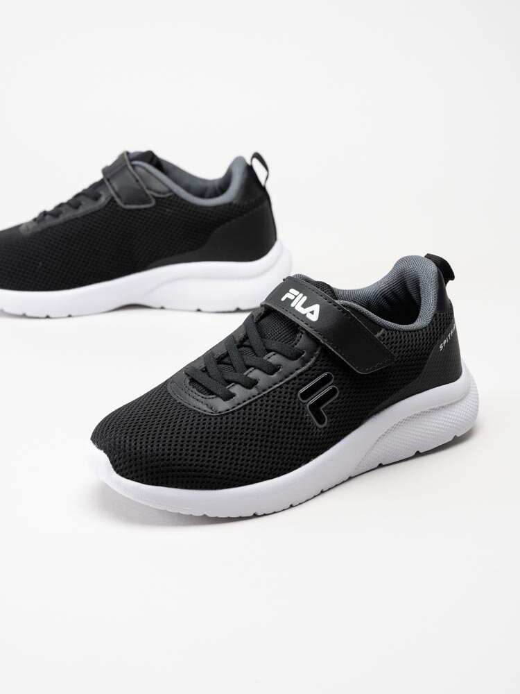 FILA - Spitfire V kids - Svarta sportiga sneakers i textil