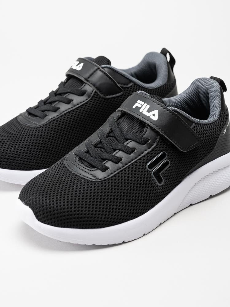 FILA - Spitfire V kids - Svarta sportiga sneakers i textil