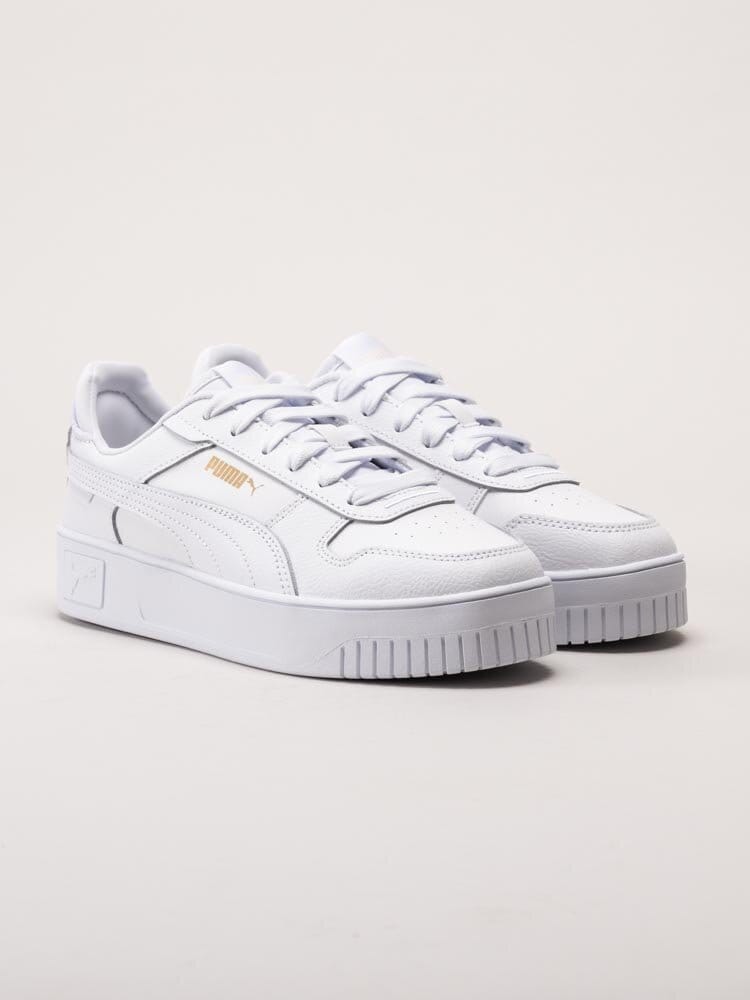 Puma - Carina Street Jr - Vita sneakers i skinn