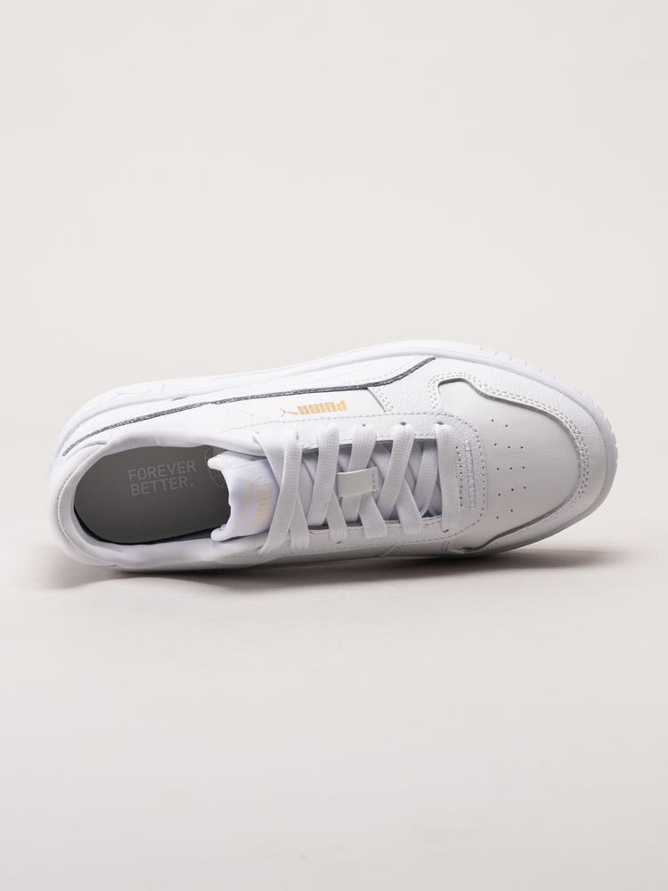 Puma - Carina Street Jr - Vita sneakers i skinn