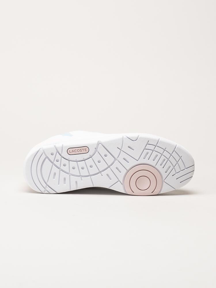 Lacoste - T-Clip - Vita sneakers med metallic detaljer