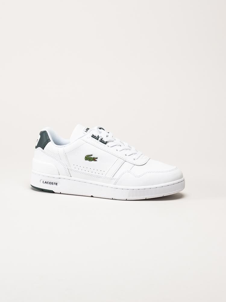 Lacoste - T-Clip - Vita sneakers i skinnimitation