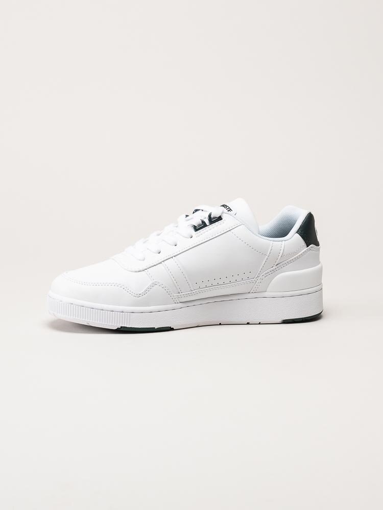 Lacoste - T-Clip - Vita sneakers i skinnimitation