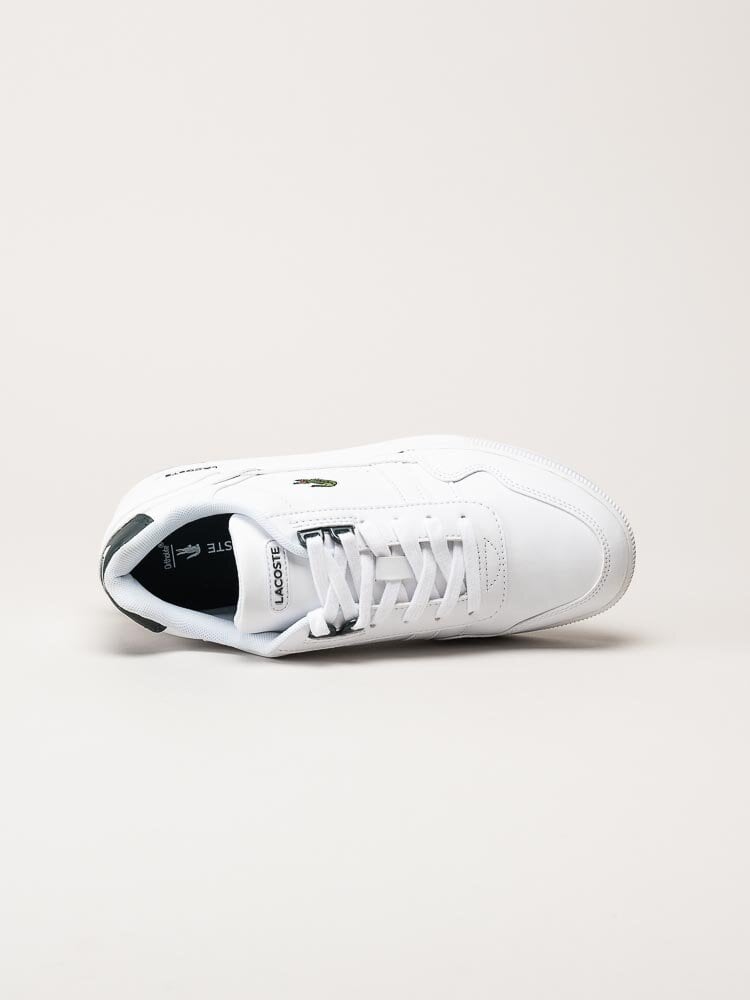 Lacoste - T-Clip - Vita sneakers i skinnimitation