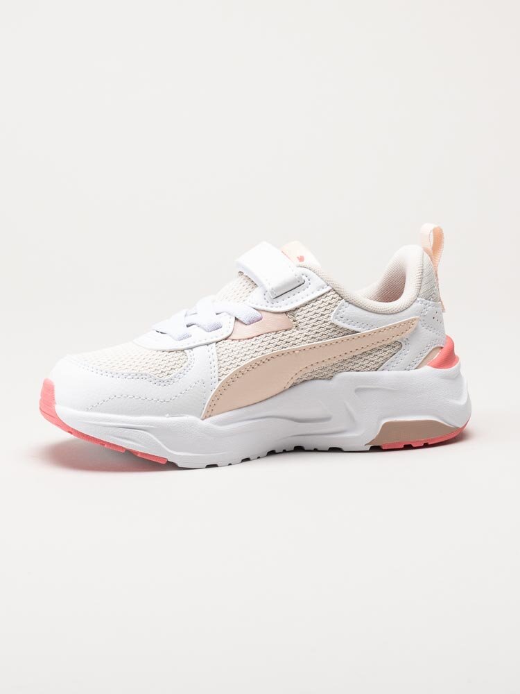 Puma - Trinity Lite AC - Beige multifärgade sneakers i textil