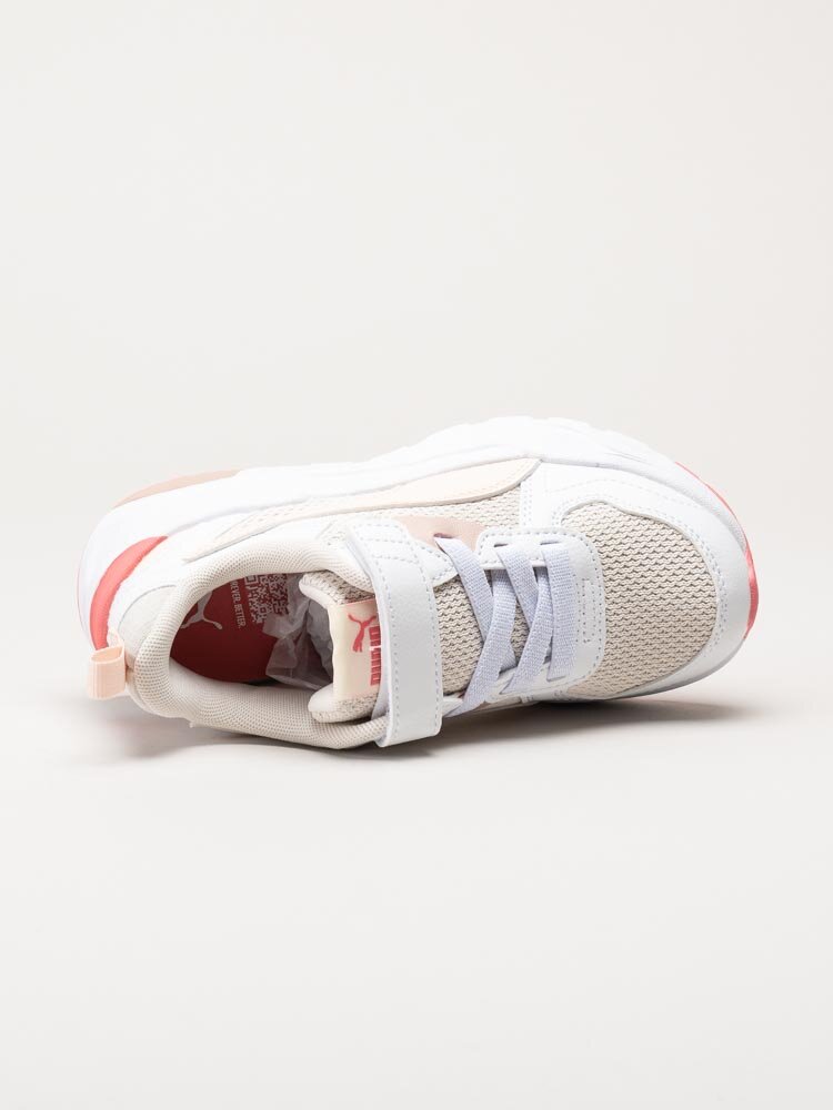 Puma - Trinity Lite AC - Beige multifärgade sneakers i textil