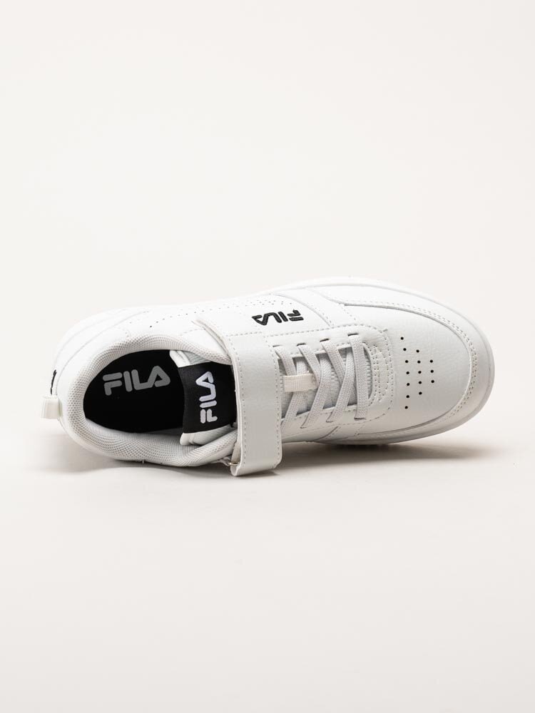 FILA - Rega Velcro K - Vita sneakers i skinnimitation