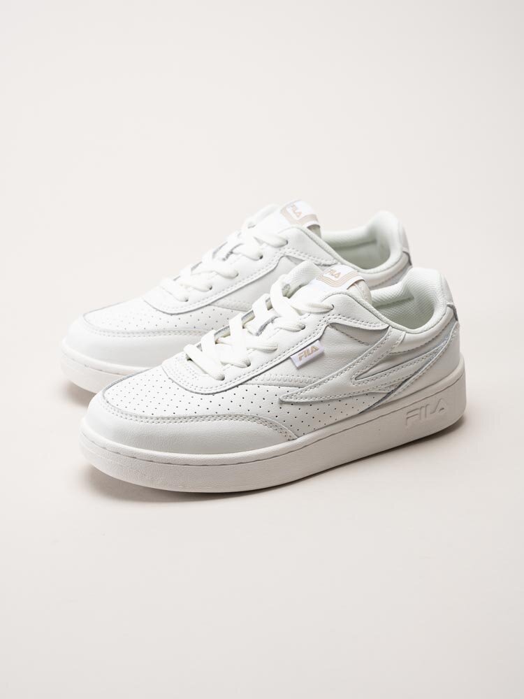 FILA - Sevaro K - Vita sneakers i skinn