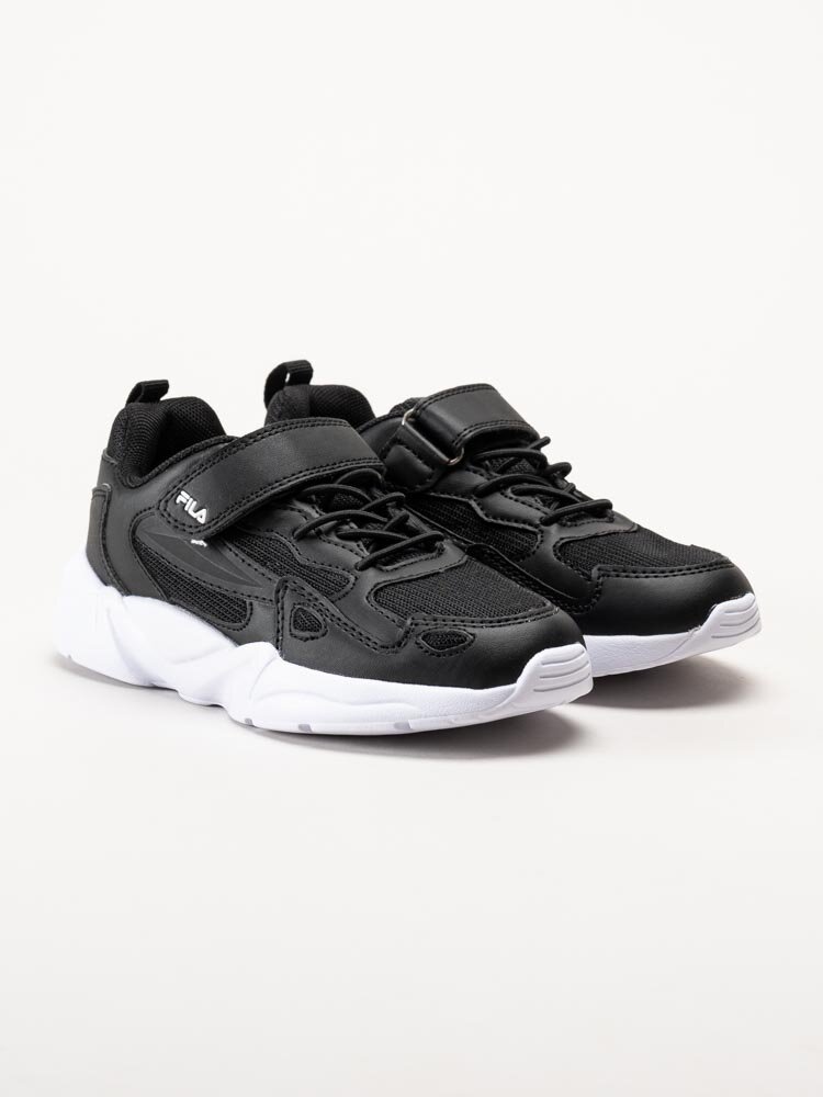 FILA - Ventosa Velcro K - Svarta chunky sneakers