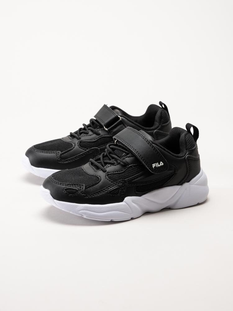 FILA - Ventosa Velcro K - Svarta chunky sneakers