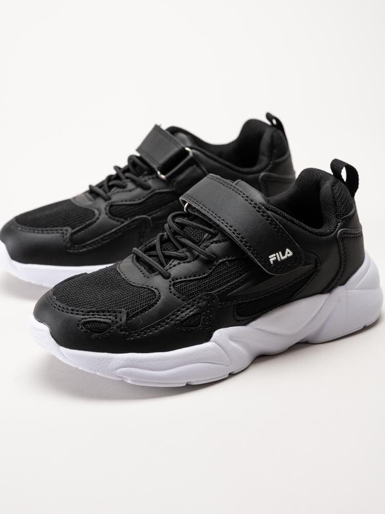 FILA - Ventosa Velcro K - Svarta chunky sneakers