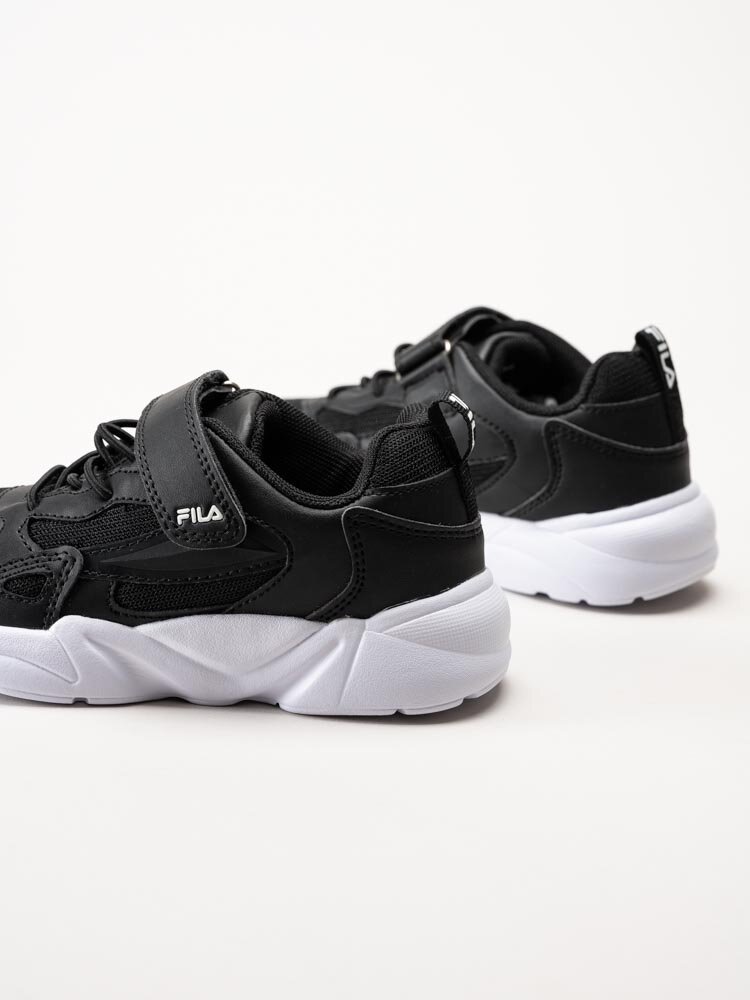 FILA - Ventosa Velcro K - Svarta chunky sneakers