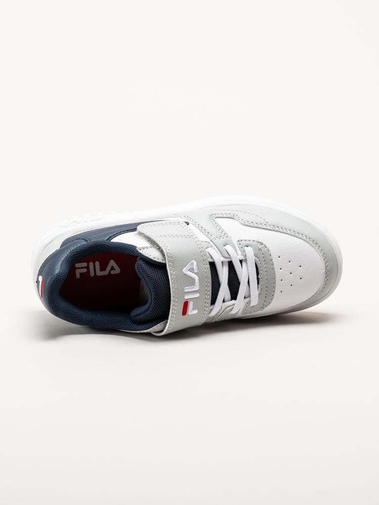 FILA - Fxventuno Velcro Kids - Vit grå sneakers