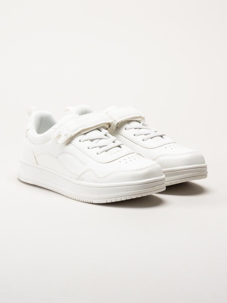 ZigZag - Lodus Kids Shoe - Vita sneakers i skinnimitation