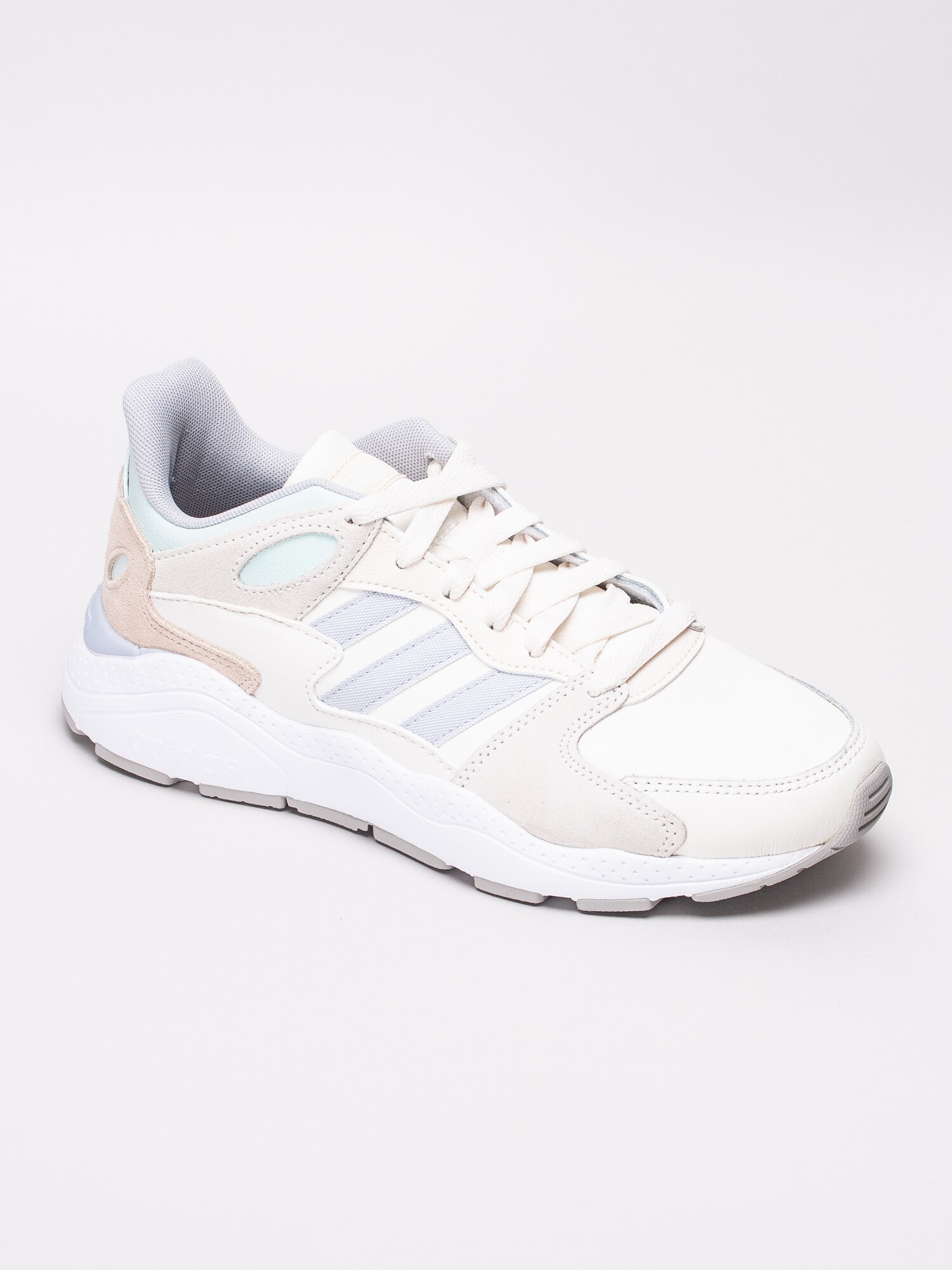 57191012 Adidas Chaos EE5595 beige sportiga sneakers-1