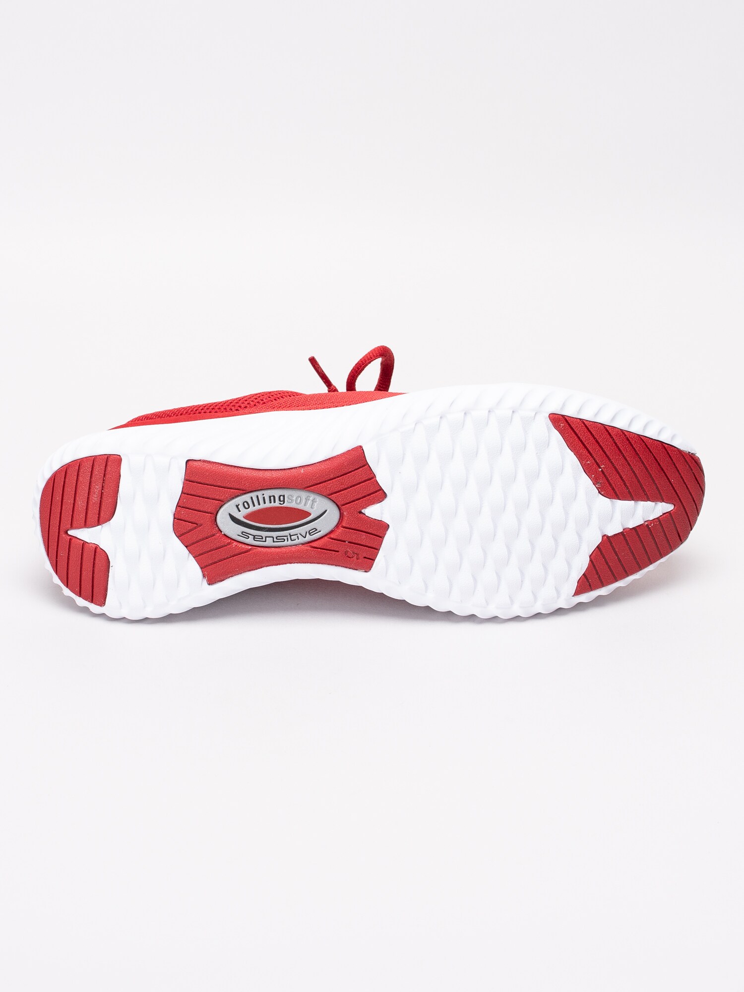 57191045 Gabor Rolling Soft 26.981-48 röda sportskor i stickad meshtyg-5
