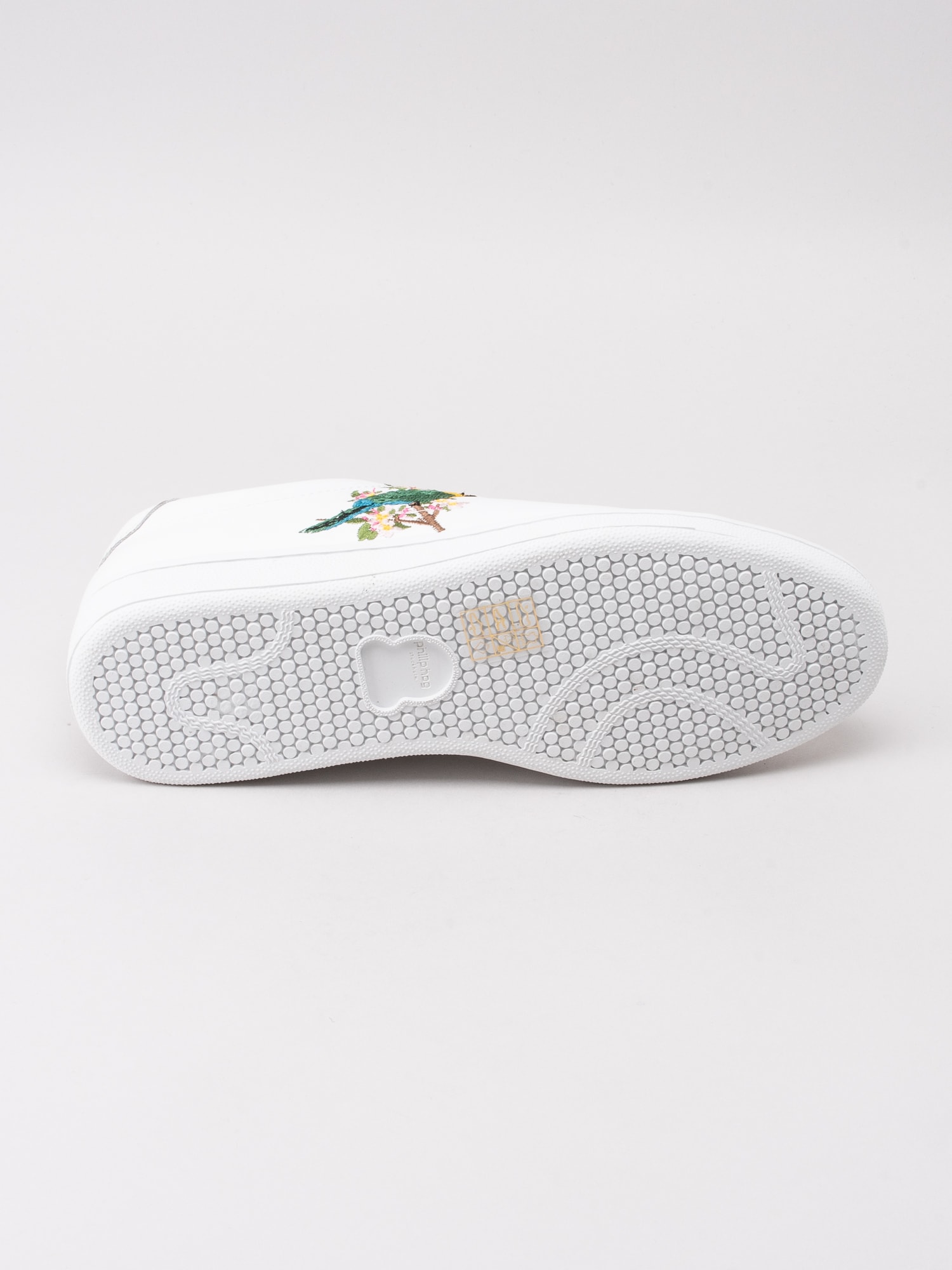 57191089 Philip Hog Parot Lace White vita sneakers med papegojamotiv-6