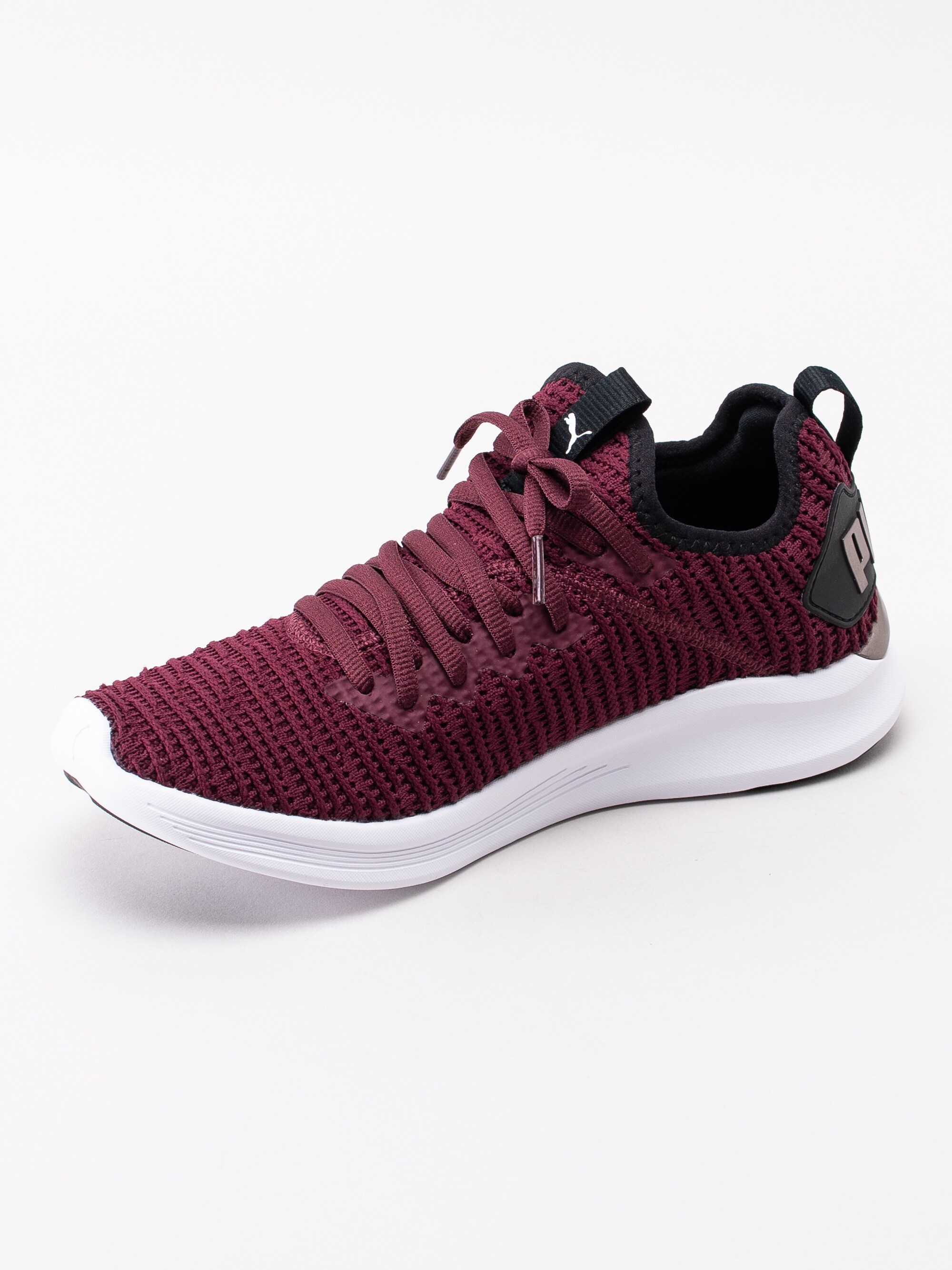 57191106 Puma Ignite Flash Luxe W 191292-003 mörklila slip ons sportskor-2