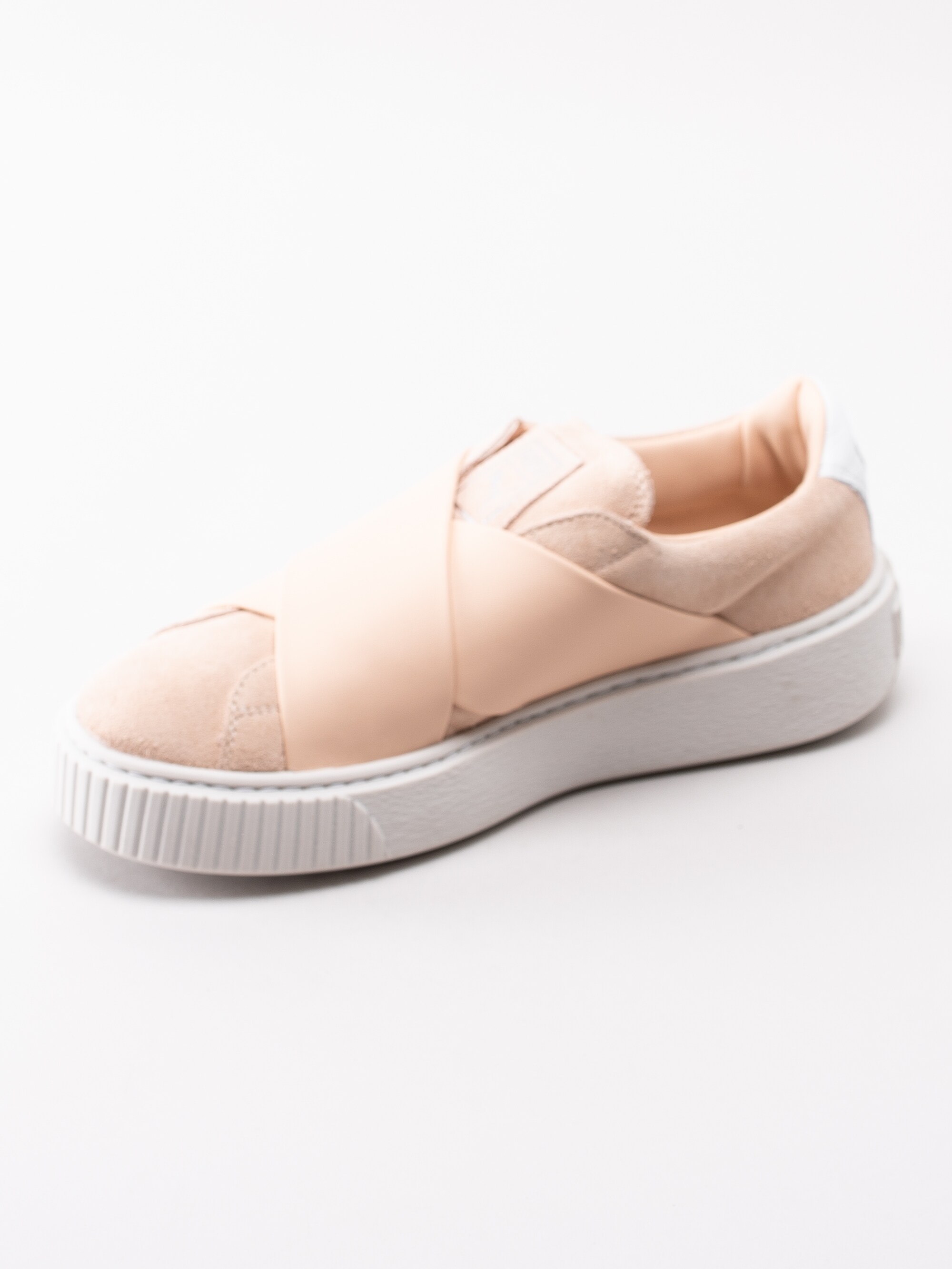 57191108 Puma Platform X W 365477-003 beige slip ons sneakers med platå-2