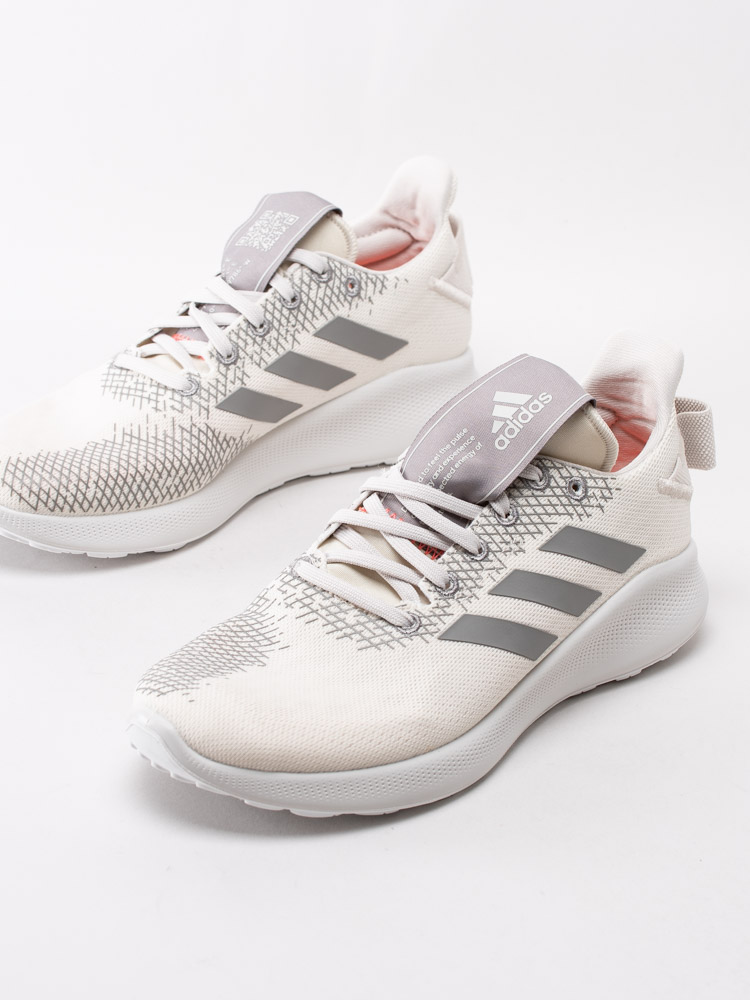 57201010 Adidas Sensebounce+Street Womens EG1034 Beige sportskor med grå detaljer-6