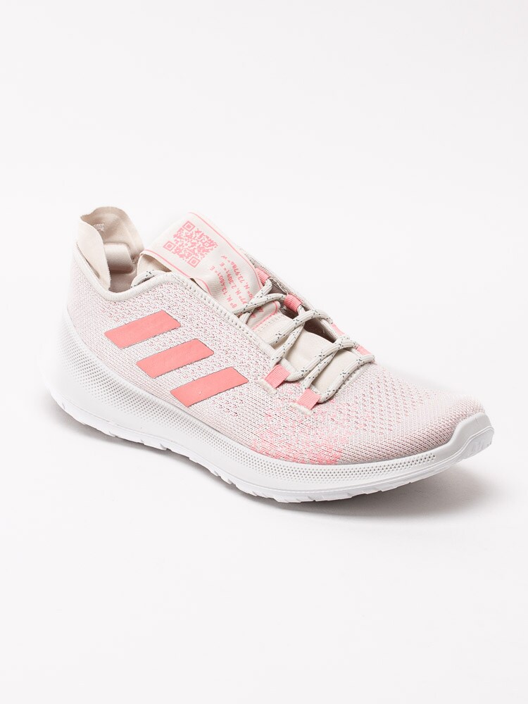 57201011 Adidas Sensebounce+Ace Womens EG1018 Ljusrosa sportskor i stickad textil-1