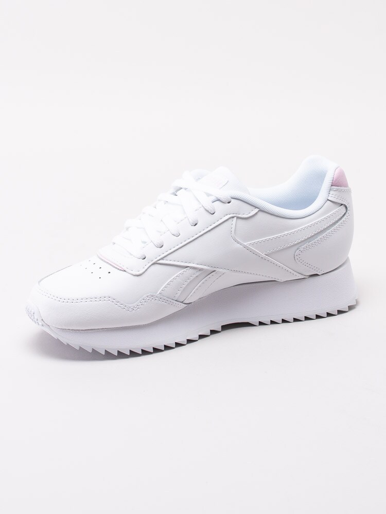 57201012 Reebok Royal Glide EG9488 Vita retrosneakers med rosa detaljer-2