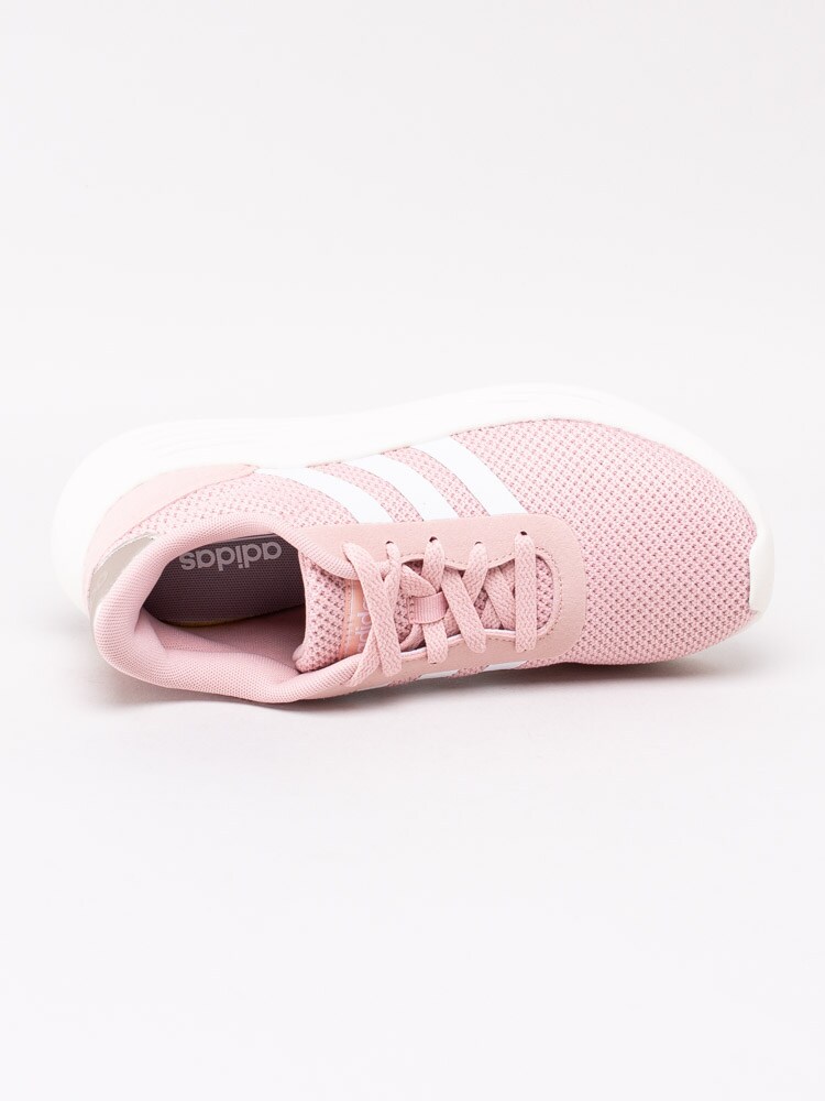 57201021 Adidas Lite Racer 2.0 EG3287 Rosa sportiga sneakers i stickad mesh-4