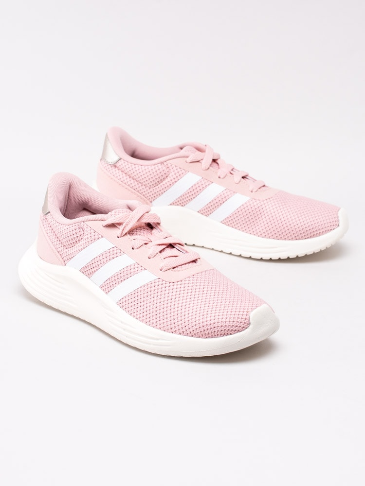 57201021 Adidas Lite Racer 2.0 EG3287 Rosa sportiga sneakers i stickad mesh-6