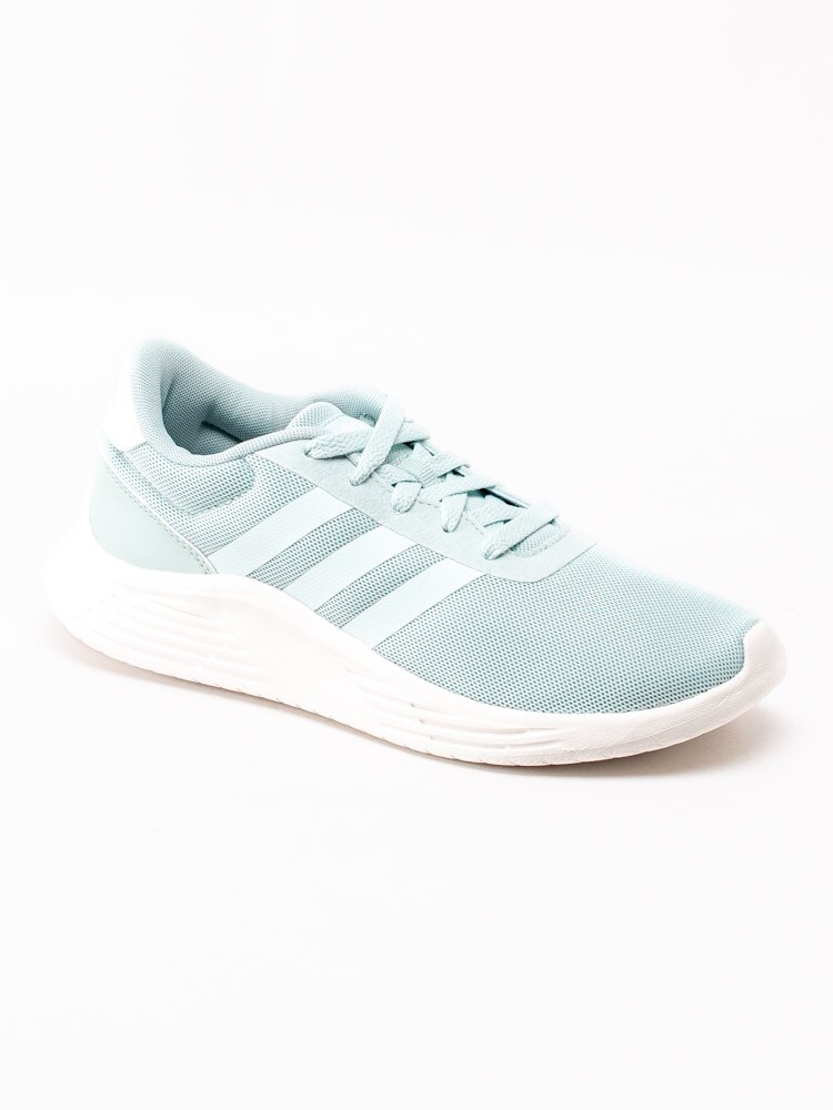 57201024 Adidas Lite Racer 2.0 EG3290 Pastellgröna sportiga sneakers med Ortholite sula-1