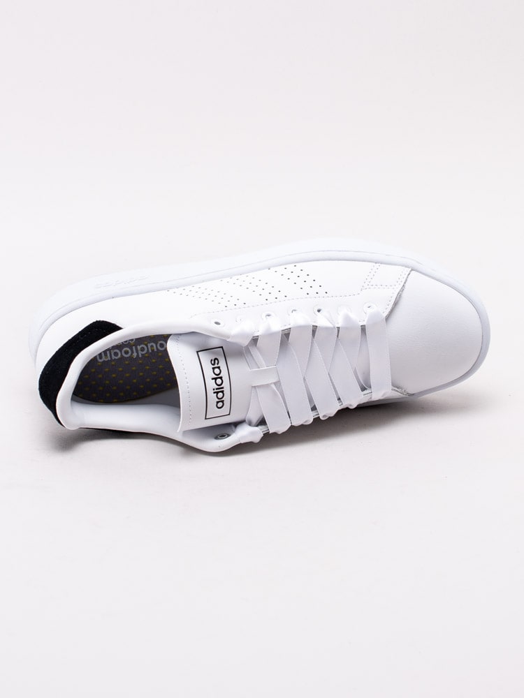 57201027 Adidas Advantage Bold EF1034 vita dam sneakers med platåsula-4