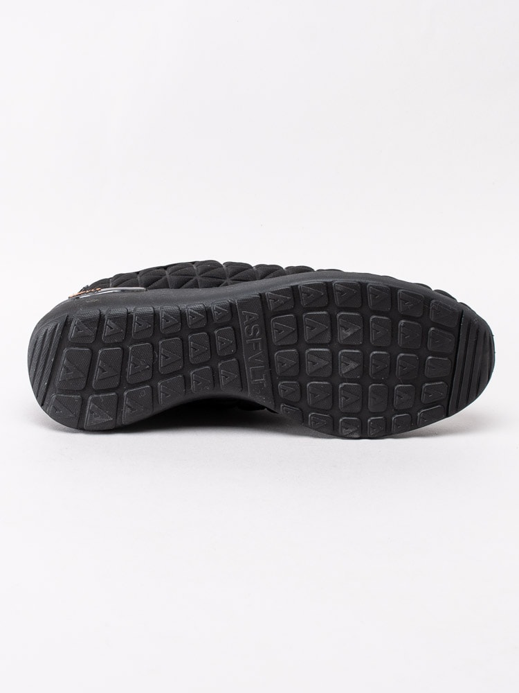 57201038 Asfvlt Speed Socks Black Raven Tan Svarta quiltade slip on sneakers-5
