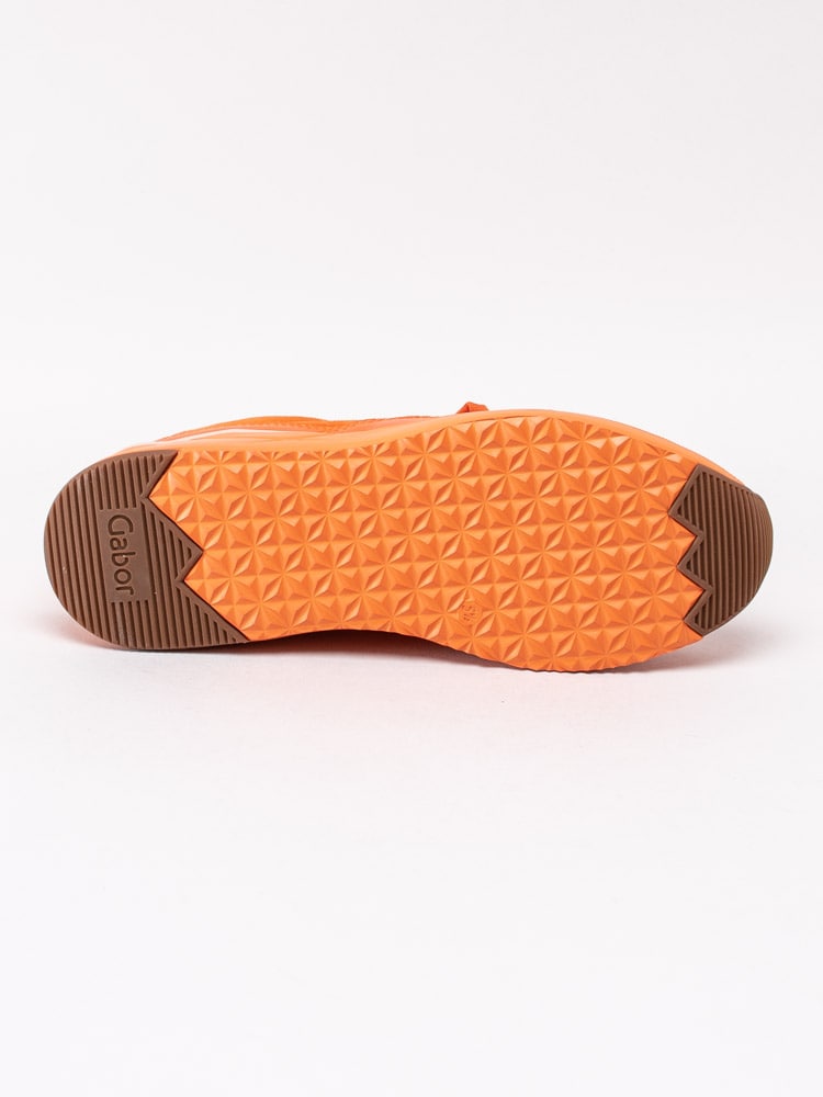 57201059 Gabor 43.480-12 Orange coola sneakers med guldmetalliska detaljer-5