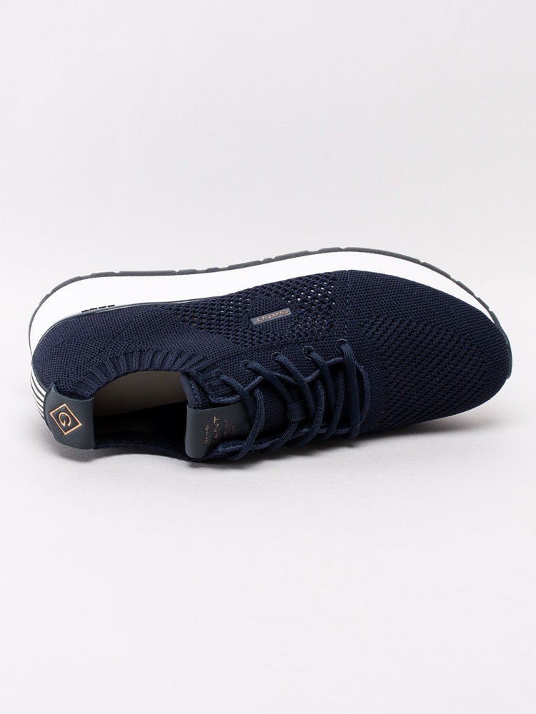 57201062 Gant Footwear Bevinda 20538481-G69 Mörkblå stickade platåsneakers-4