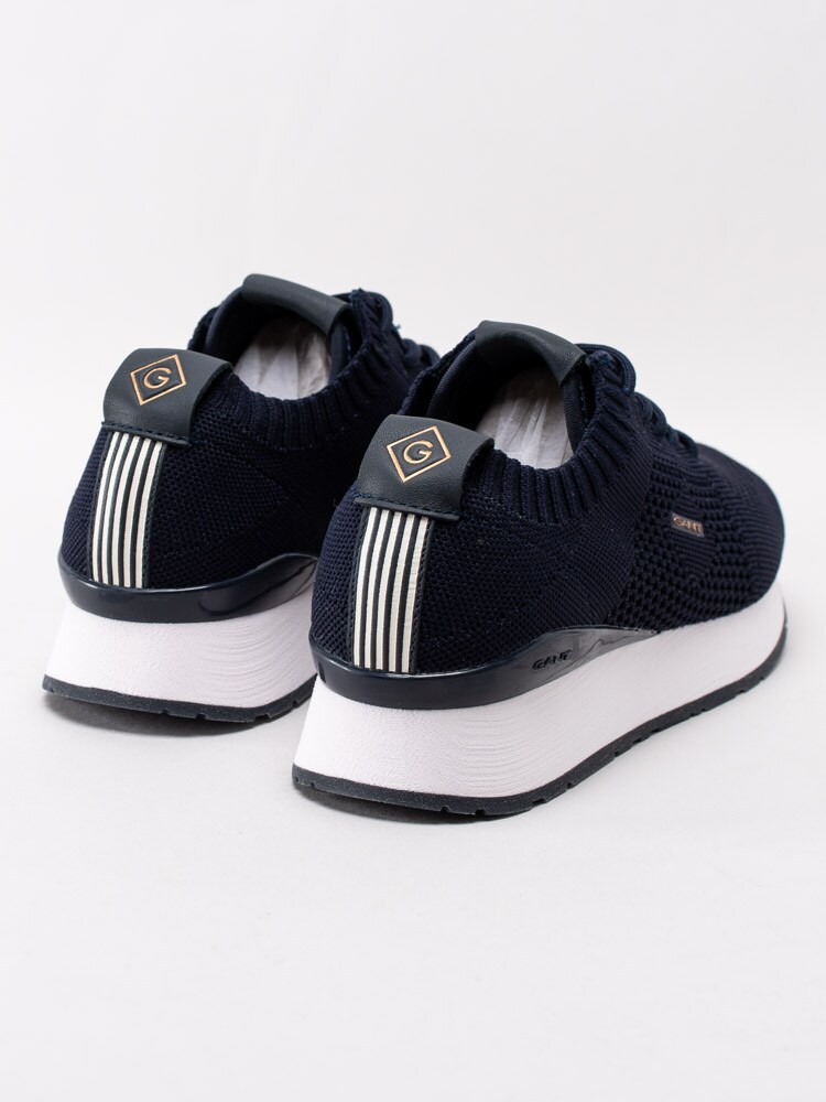 57201062 Gant Footwear Bevinda 20538481-G69 Mörkblå stickade platåsneakers-7