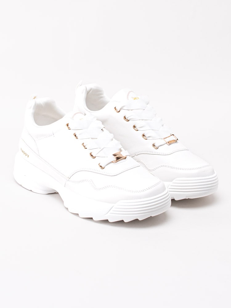 57201073 Happy Shoes Happy World Tip H110721W-WHITE Vita chunky sneakers i veganskt läder-3