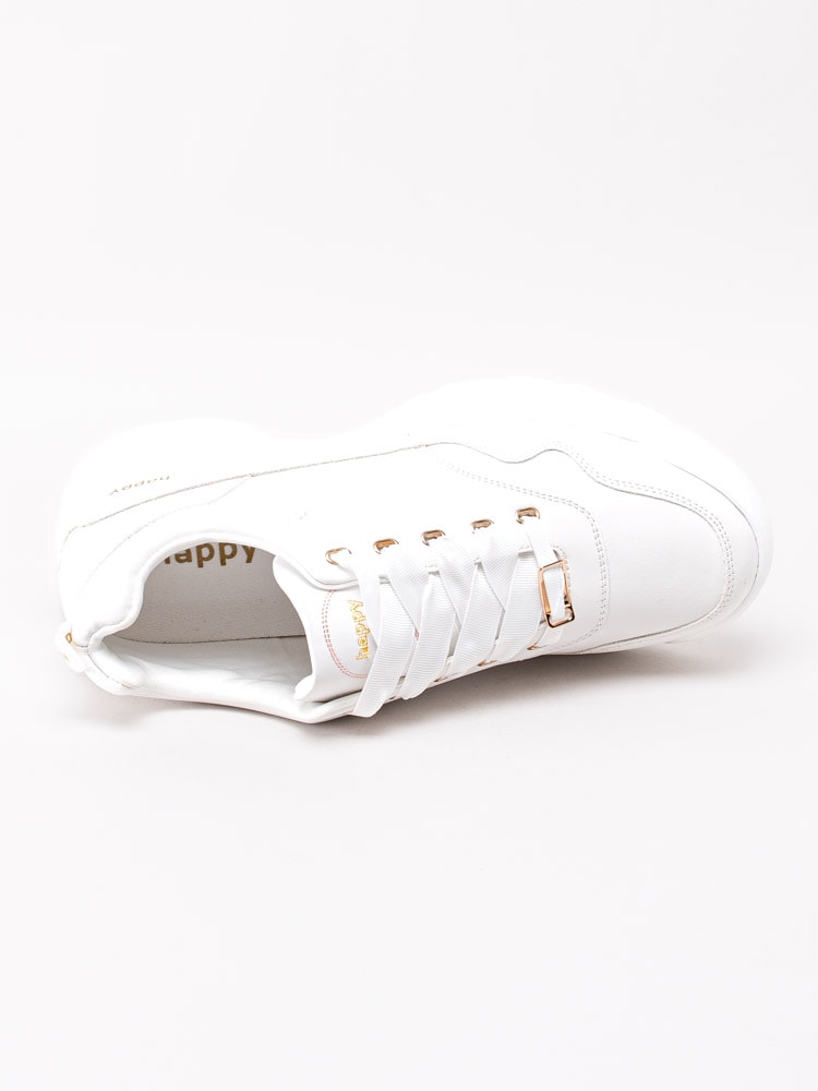 57201073 Happy Shoes Happy World Tip H110721W-WHITE Vita chunky sneakers i veganskt läder-4