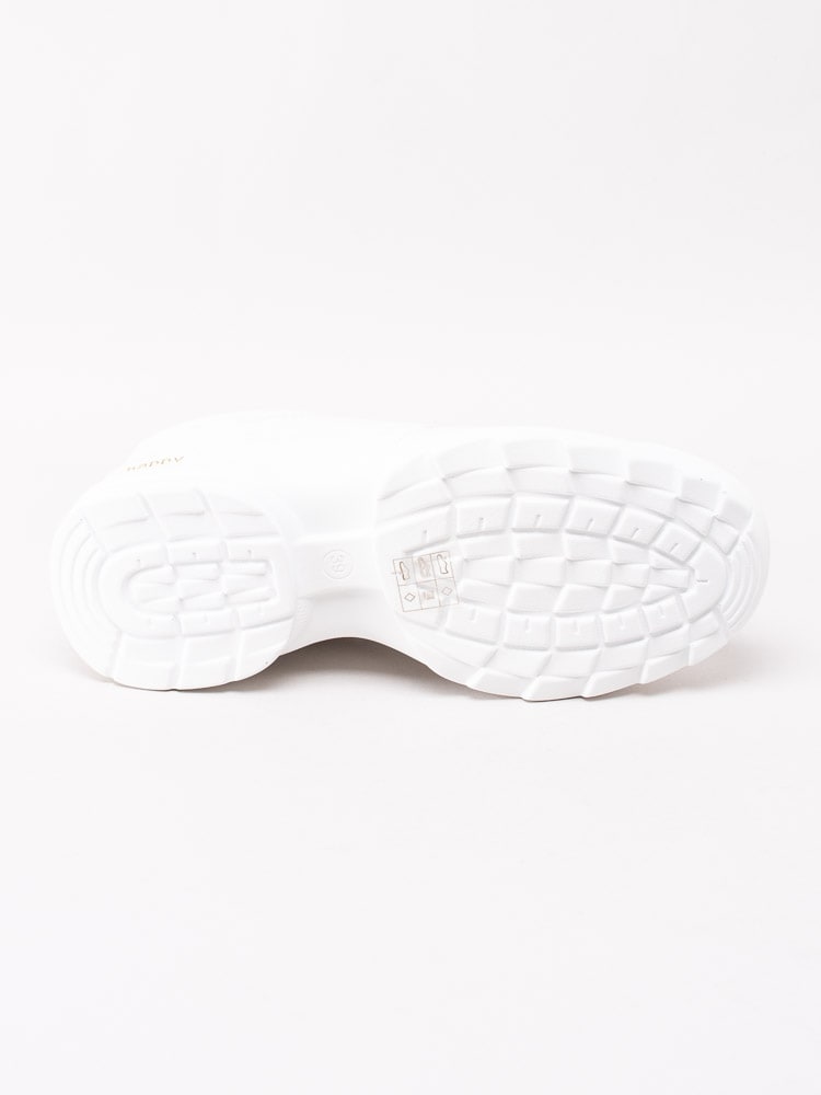 57201073 Happy Shoes Happy World Tip H110721W-WHITE Vita chunky sneakers i veganskt läder-5