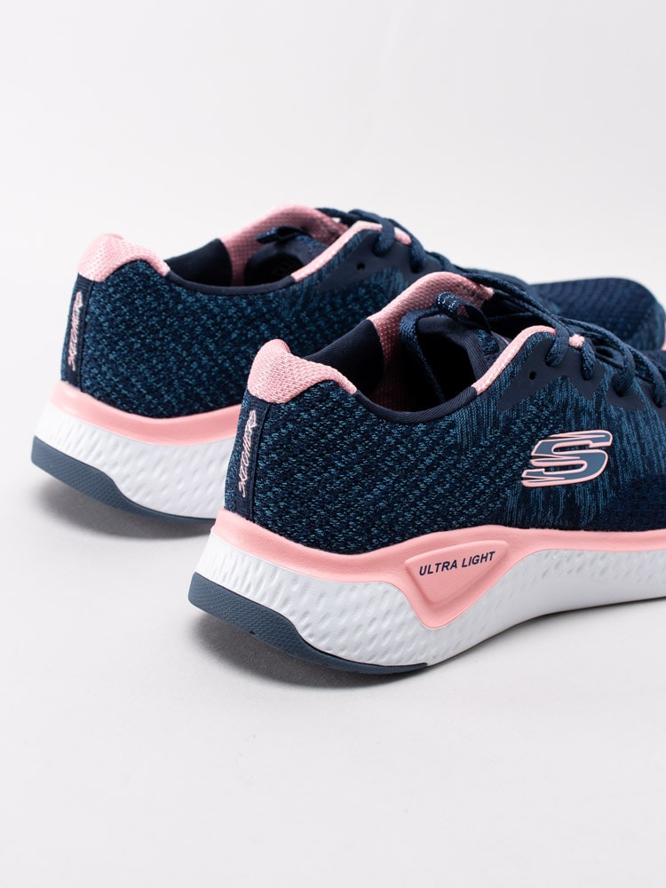 57201082 Skechers Solar Fuse-Brisk Escape 13328-NVPK Mörkblå sportskor med Memory Foam sula-7