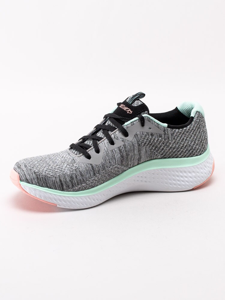 57201083 Skechers Solar Fuse Brisk Escape 13328-GYMT Grå sportskor med Memory foam sula-2