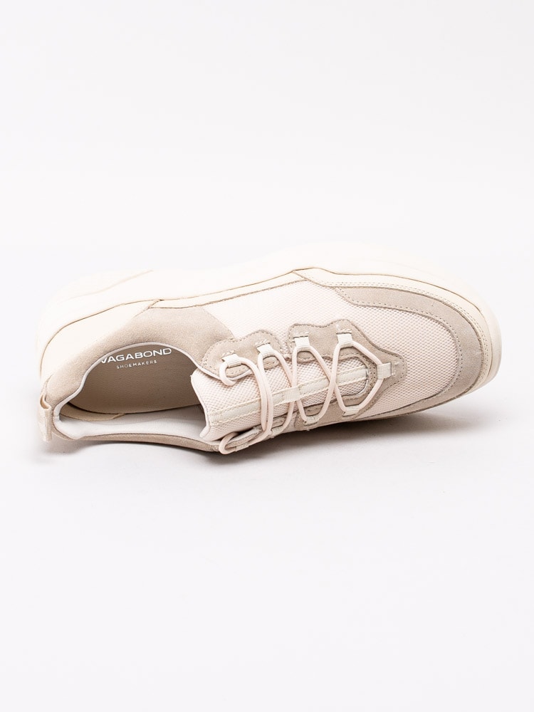 57201116 Vagabond Lexy 4925-227-02 Beige sneakers med platåsula-4