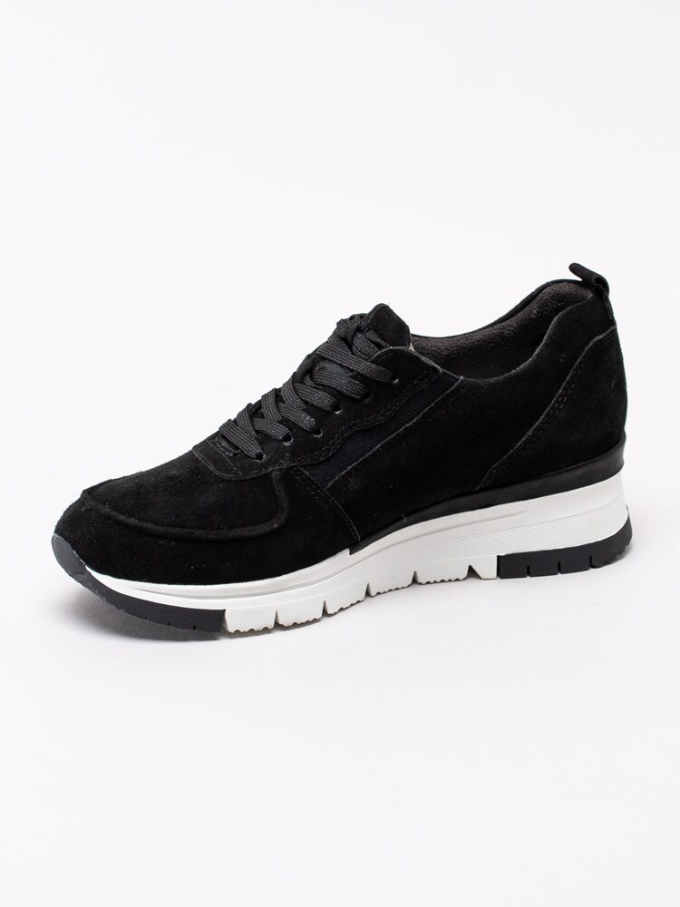 57201133 Tamaris 1-23745-24-097 Svarta Pure Relax sneakers med glittrig snörning-2
