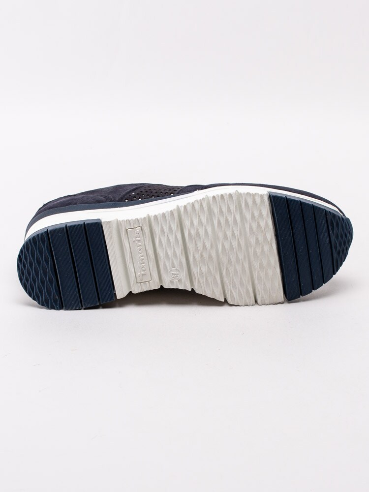 57201136 Tamaris Pure Relax 1-23745-24-885 Mörkblå skimrande sneakers-5