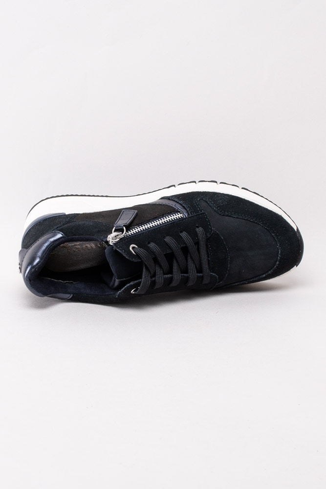 57203050 Tamaris 1-23702-25-890 Marinblå kilklackade sneakers -4