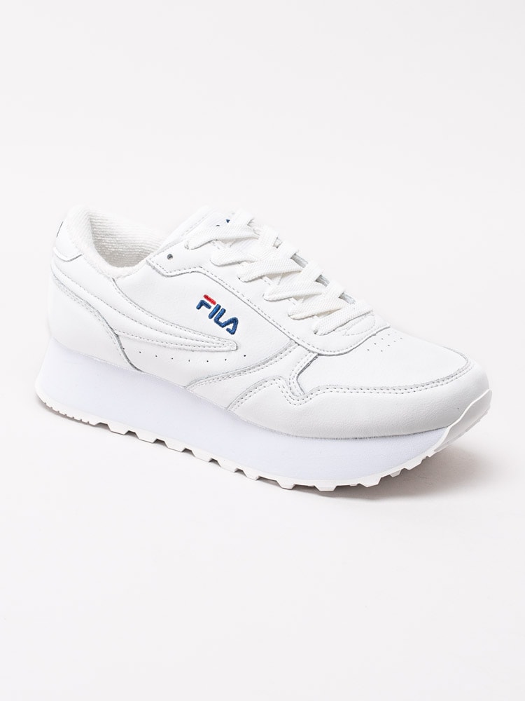 57203062 FILA Orbit Zeppa 1010311-1FG Vita retrosneakers med platåsula-1