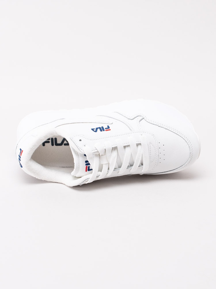 57203062 FILA Orbit Zeppa 1010311-1FG Vita retrosneakers med platåsula-4