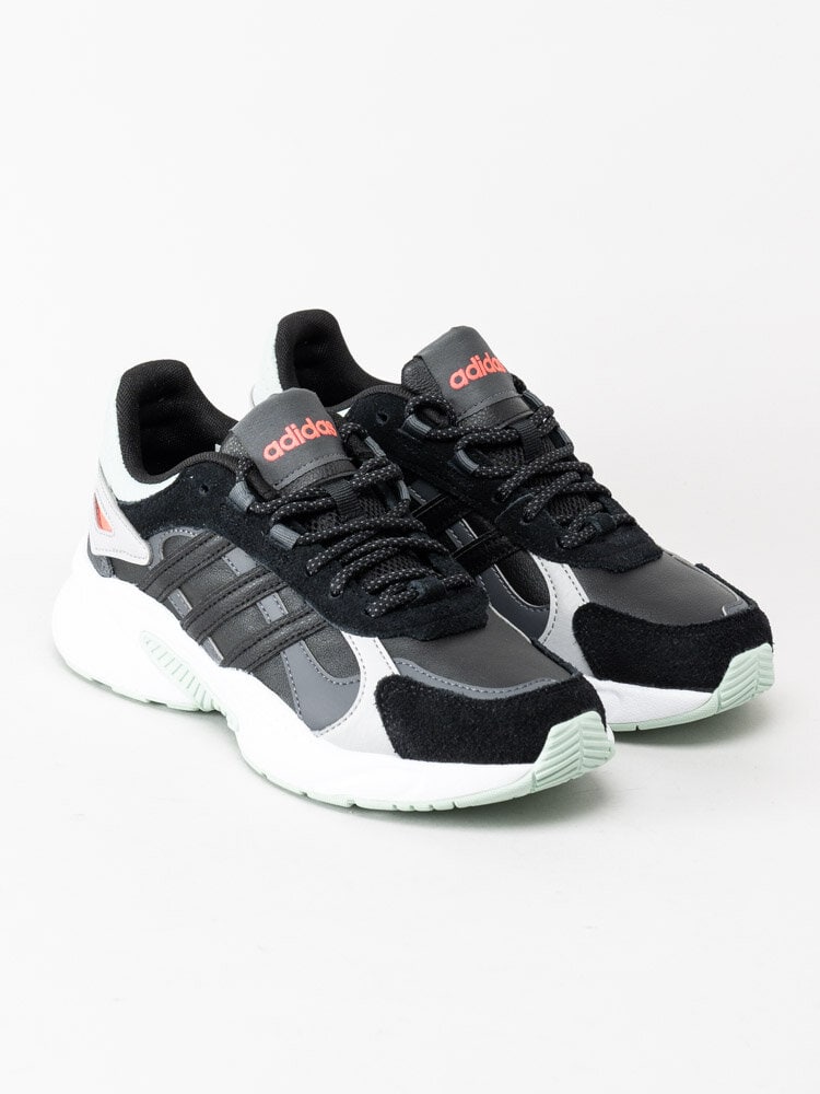 Adidas - Crazychaos Shadow - Svartgrå sneakers med tuffa detaljer